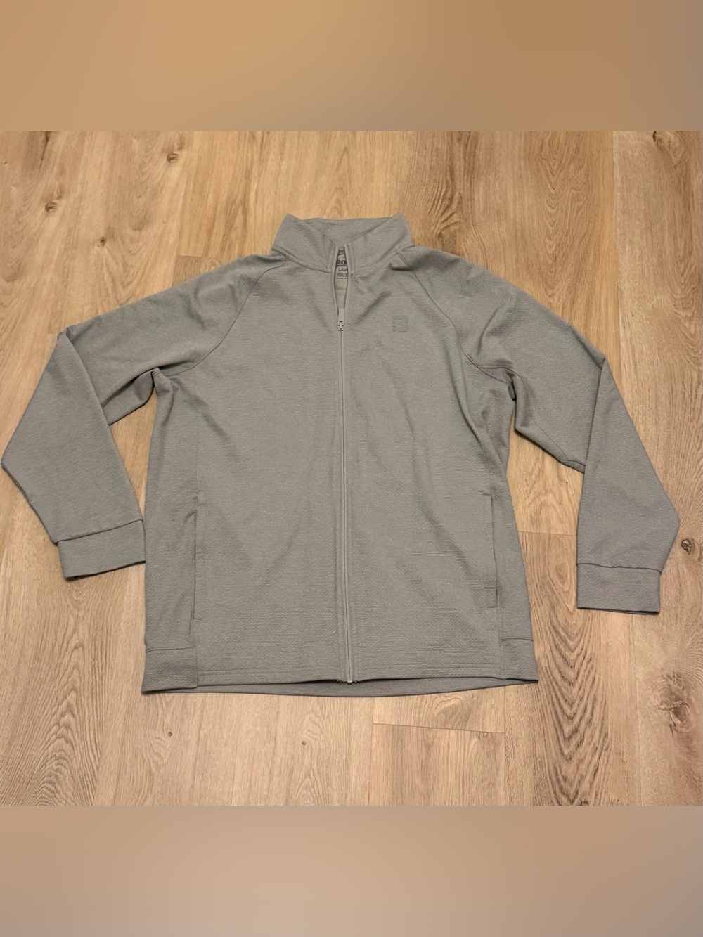 Bench Light Gray Full-Zip Jacket